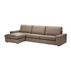 КИВИК 3-местный диван и козетка IKEA Комфортная мягкая мебель с мягким сиденьем и оптимальной поддержкой спины.